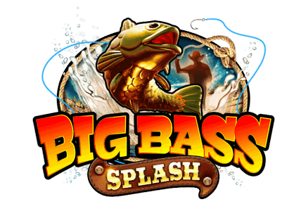 Big Bass Splash logo featuring the bass fish mascot and orange gradient title